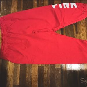 Pink sweatpants